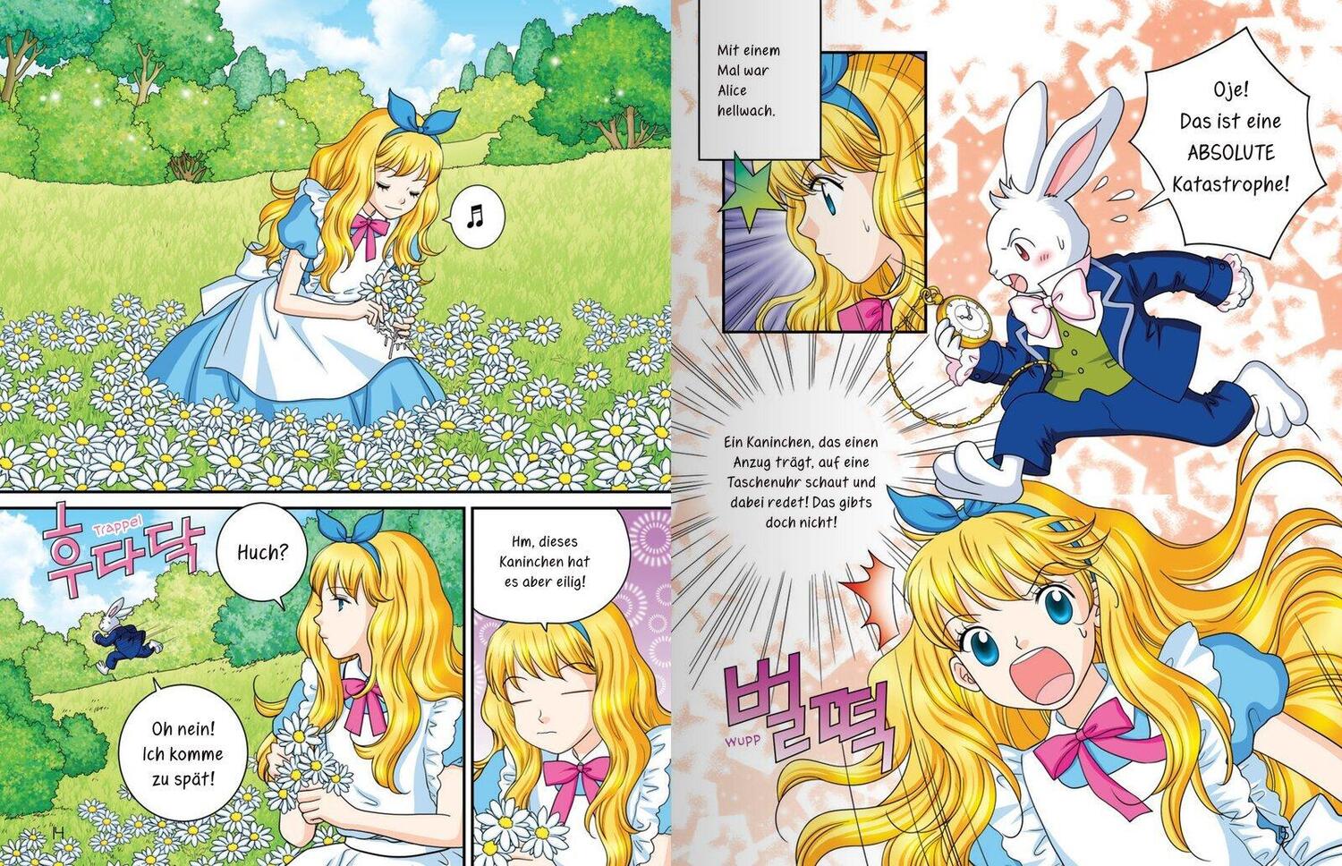 Bild: 9783741527944 | MANHWA - Klassiker für Kids - Alice im Wunderland (komplett in Farbe)