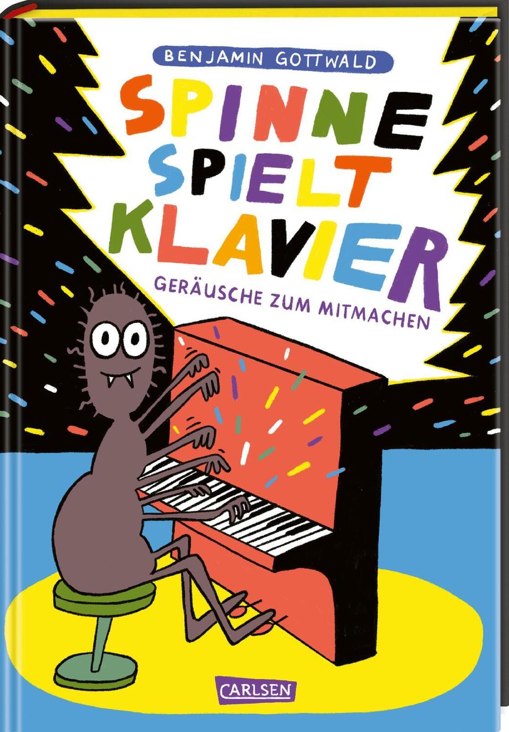 Cover: 9783551522221 | Spinne spielt Klavier | Benjamin Gottwald | Buch | 160 S. | Deutsch