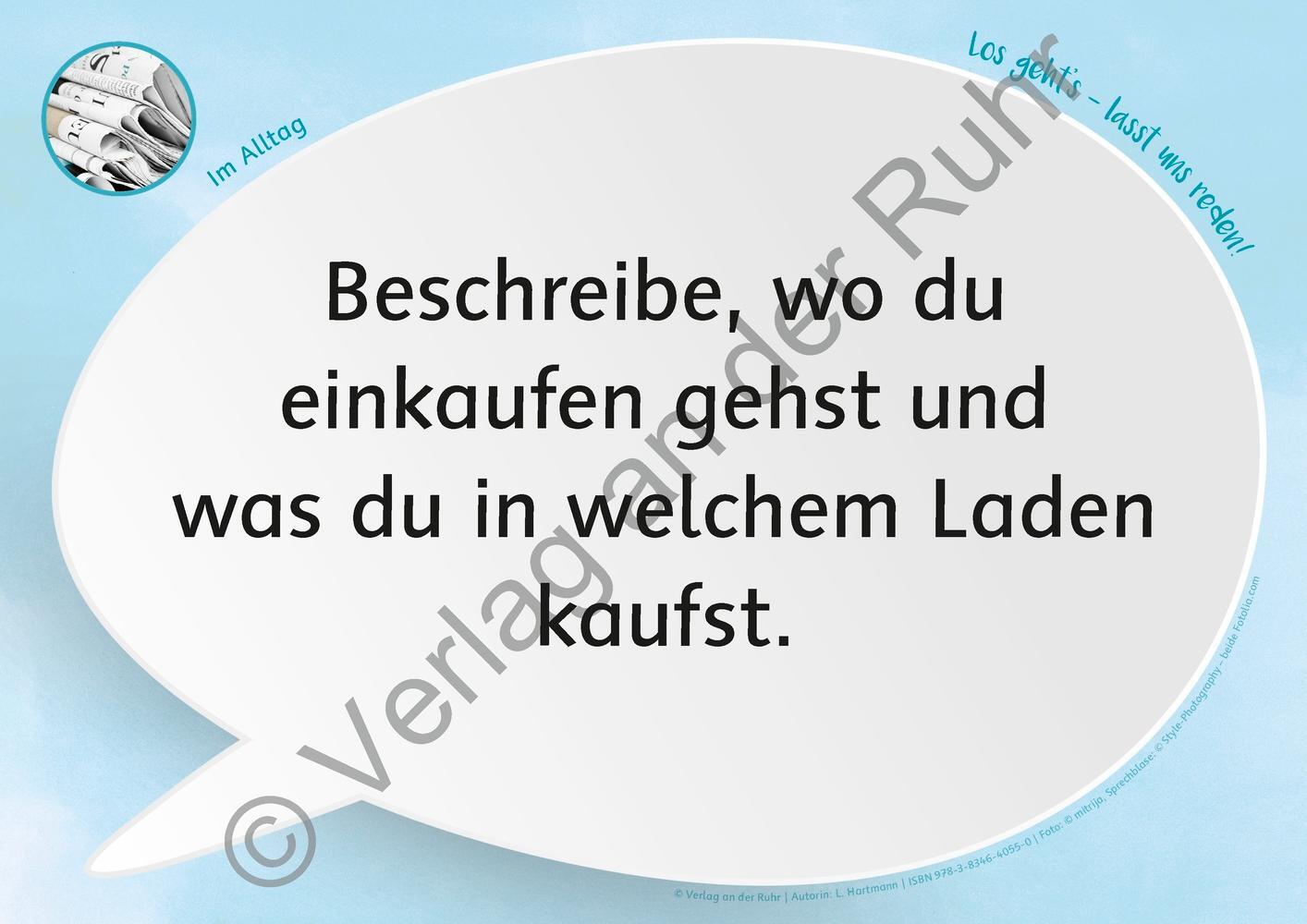 Bild: 9783834640550 | Los geht's - lasst uns reden! | Lisa Hartmann | Taschenbuch | 94 S.