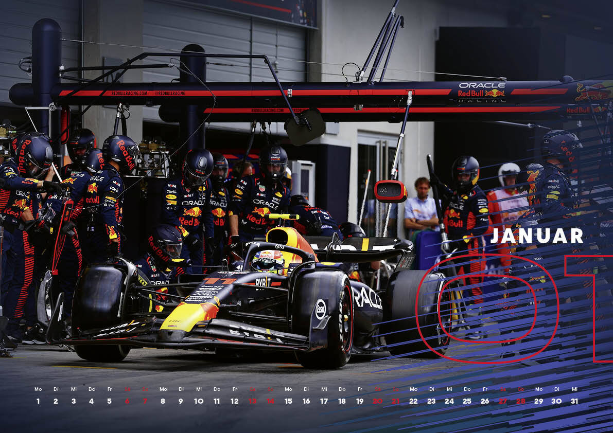 Bild: 9783710500909 | Oracle Red Bull Racing 2024 - Fankalender | Kalender | 14 S. | Deutsch