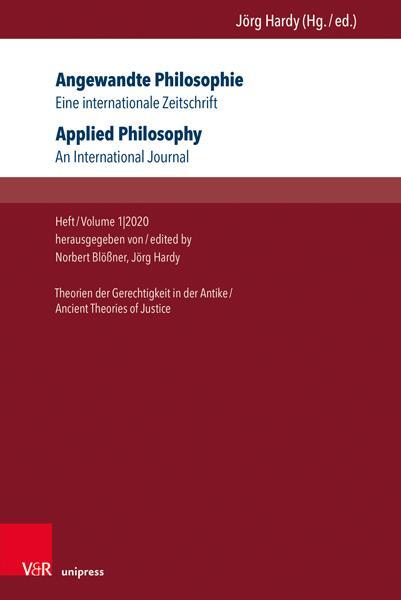 Autor: 9783847112402 | Angewandte Philosophie. Eine internationale Zeitschrift / Applied...