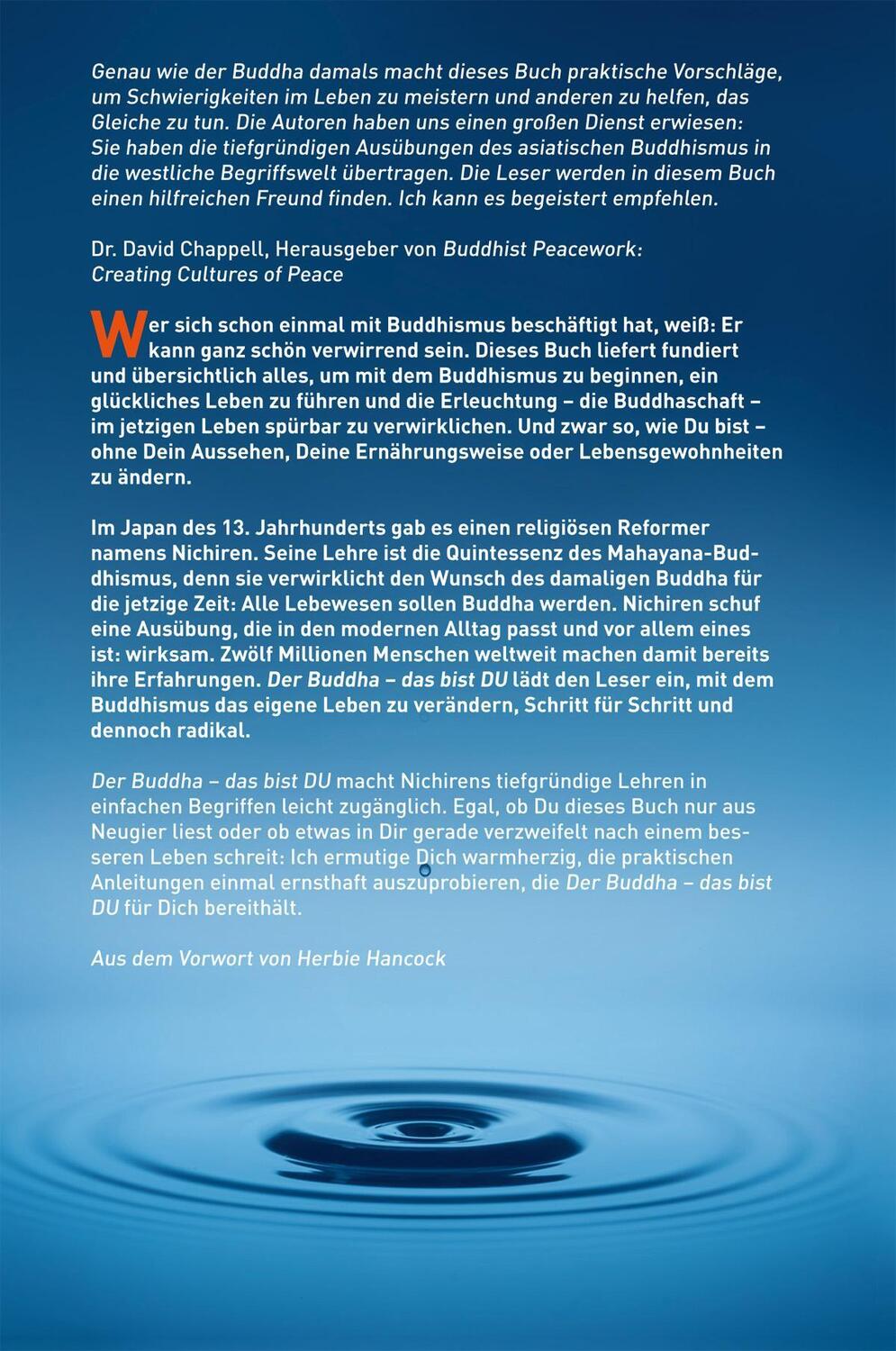 Rückseite: 9783937883618 | Der Buddha - das bist DU | Woody Hochswender (u. a.) | Taschenbuch