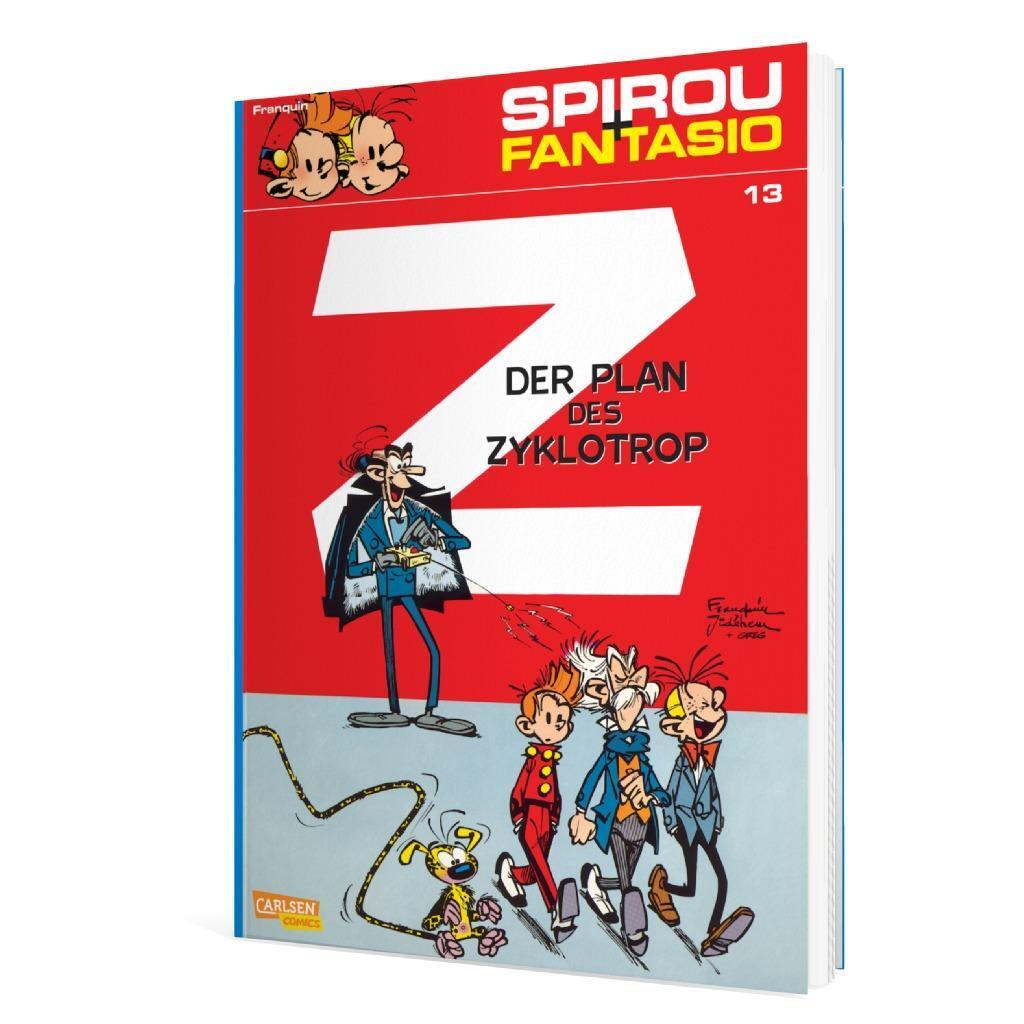 Bild: 9783551772138 | Spirou und Fantasio 13. Der Plan des Zyklotrop | (Neuedition) | Buch