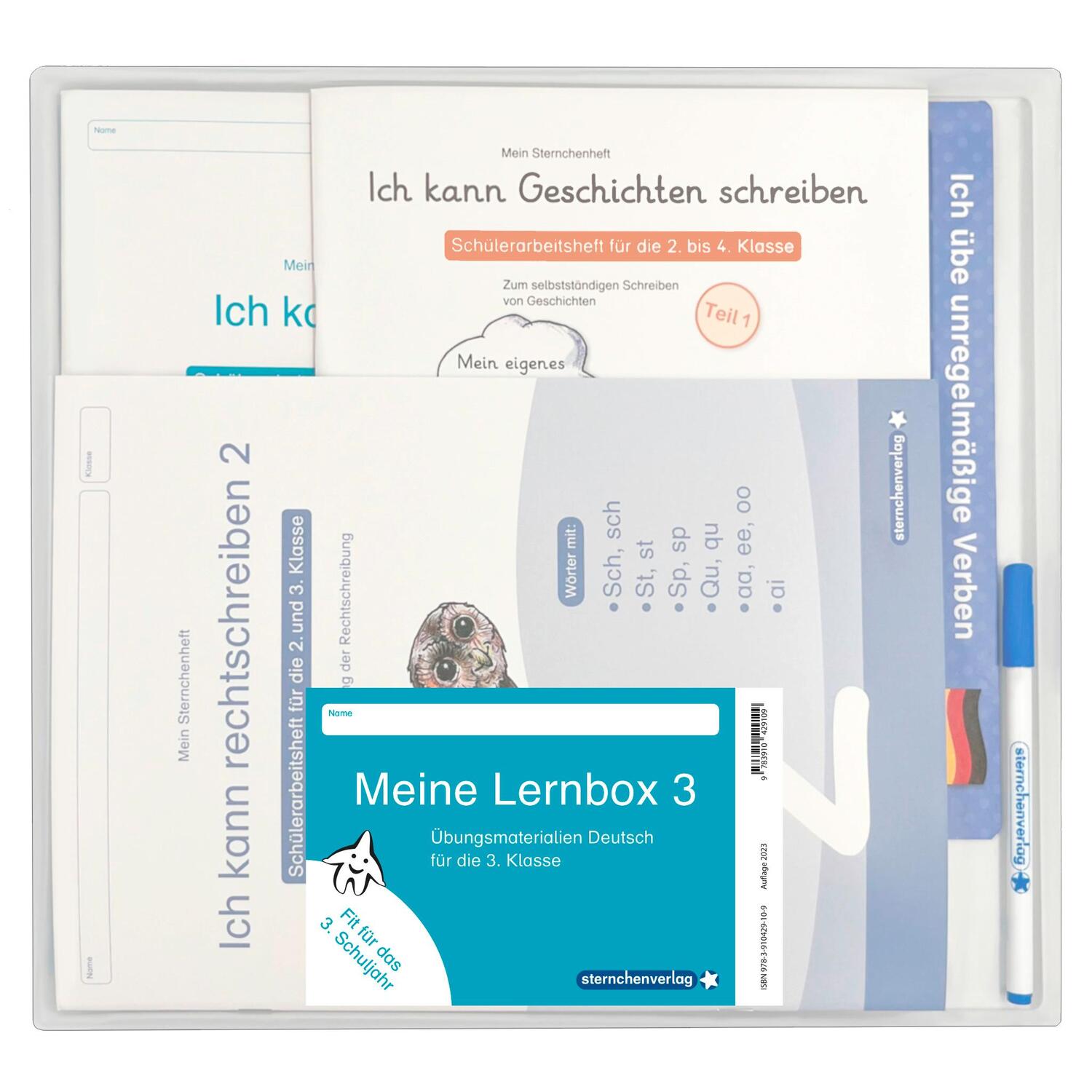 Cover: 9783910429109 | Meine Lernbox 3 - Deutsch - Fit für das 3. Schuljahr | Katrin Langhans