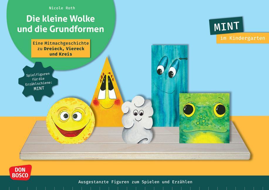 Cover: 4260694922774 | Die kleine Wolke und die Grundformen | Nicole Roth | Bundle | Deutsch