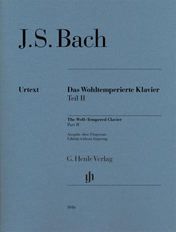 Cover: 9790201810164 | Bach, Johann Sebastian - Das Wohltemperierte Klavier Teil II BWV...