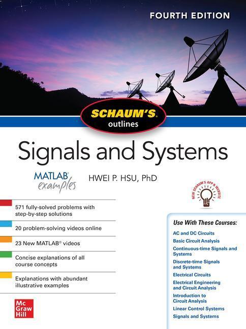 Cover: 9781260454246 | Schaum's Outline of Signals and Systems, Fourth Edition | Hwei Hsu