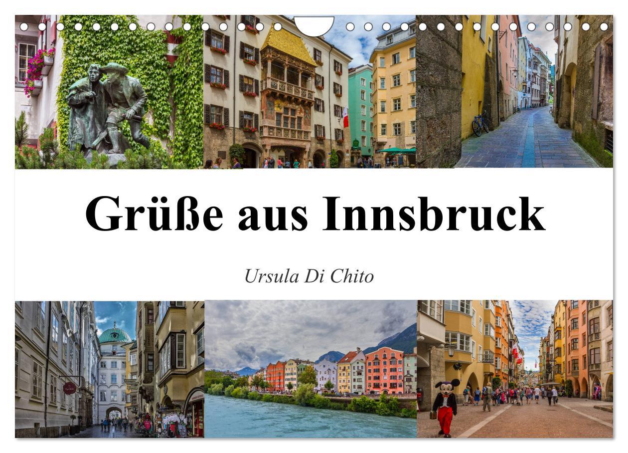 Cover: 9783435440252 | Grüße aus Innsbruck (Wandkalender 2025 DIN A4 quer), CALVENDO...