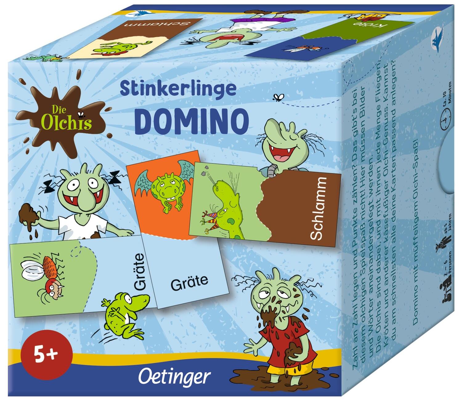 Cover: 4260512186159 | Die Olchis. Krötiges Stinkerlinge Domino | Erhard Dietl | Spiel | 2023