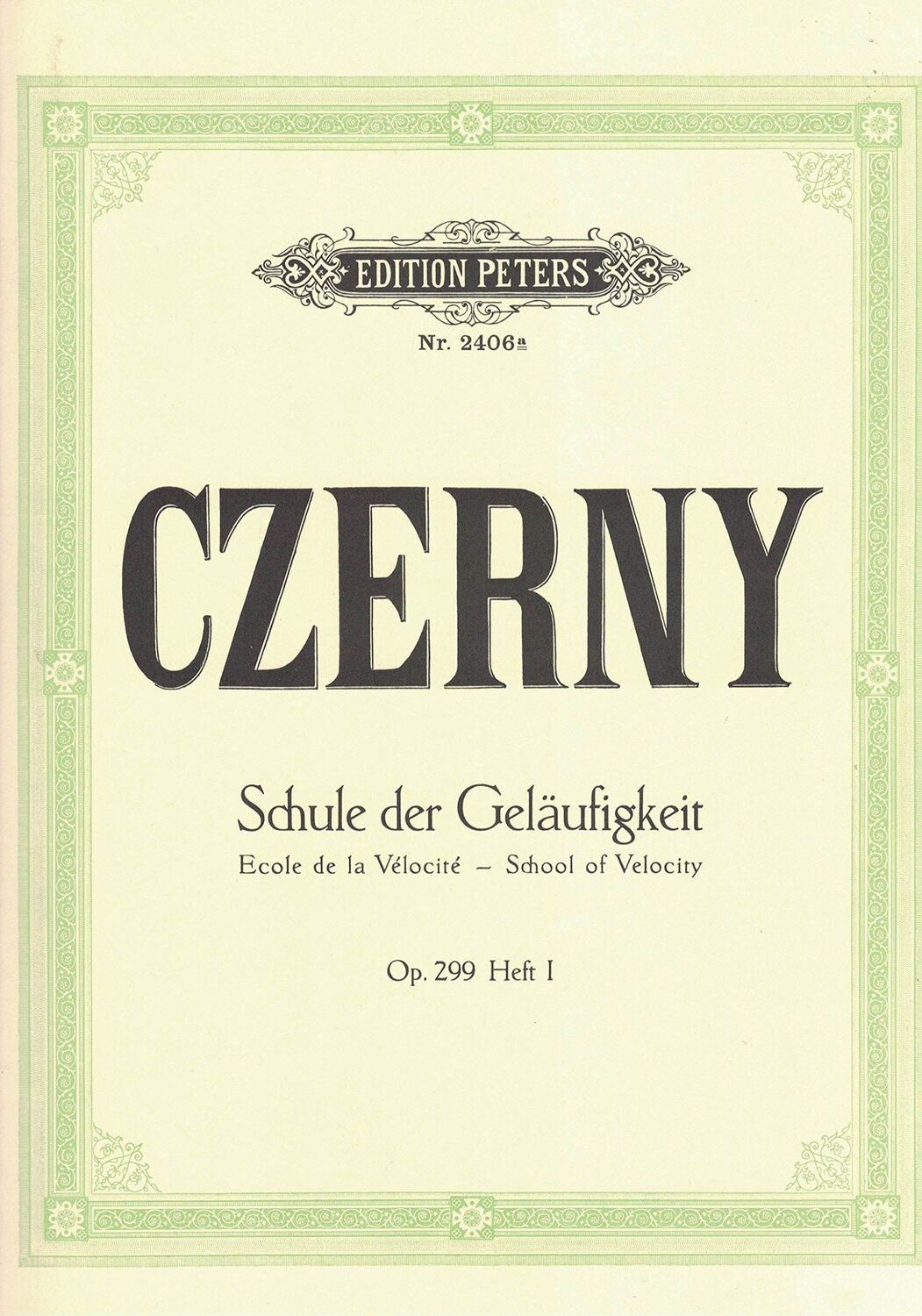 Cover: 9790014011147 | Schule der Geläufigkeit op. 299 | Carl Czerny | Taschenbuch | 101 S.