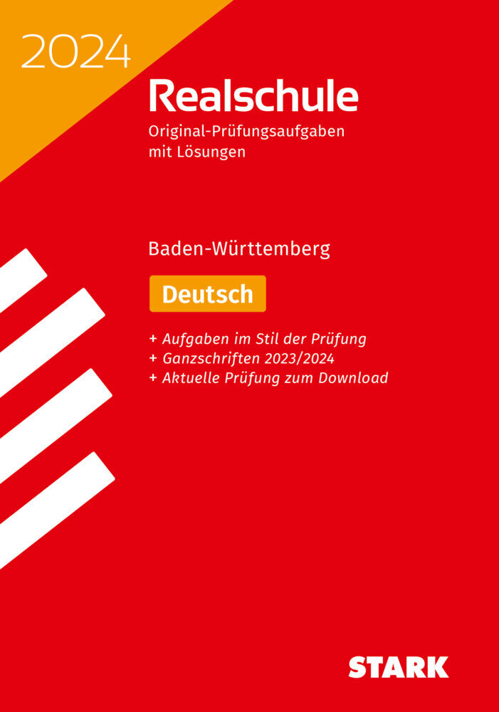 Cover: 9783849058227 | STARK Original-Prüfungen Realschule 2024 - Deutsch - BaWü | Buch