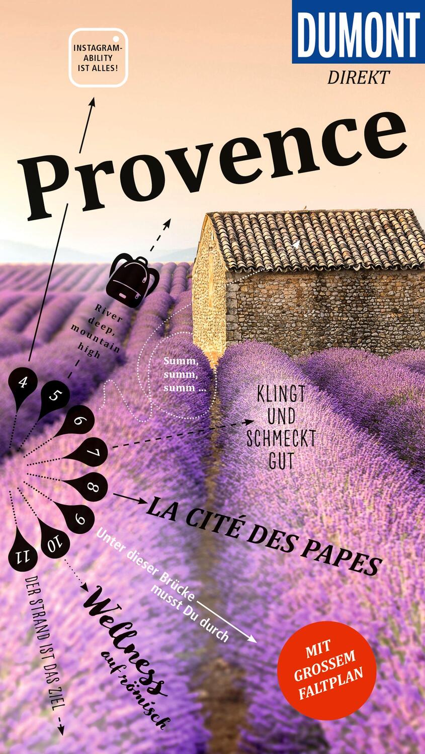 Cover: 9783616000268 | DuMont direkt Reiseführer Provence | Mit großem Faltplan | Klaus Simon