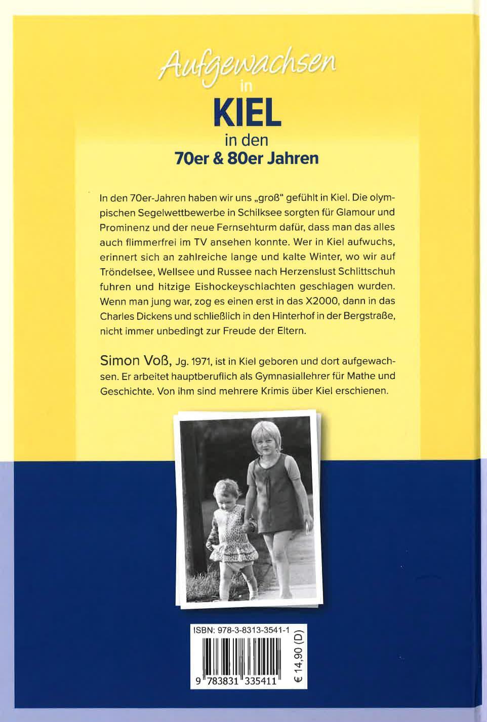 Rückseite: 9783831335411 | Aufgewachsen in Kiel in den 70er &amp; 80er Jahren | Simon Voß | Buch