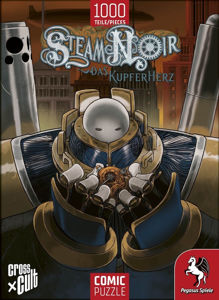 Cover: 4260059979948 | Steam Noir (Das Kupferherz) | Spiel | Brettspiel | Deutsch | 2020
