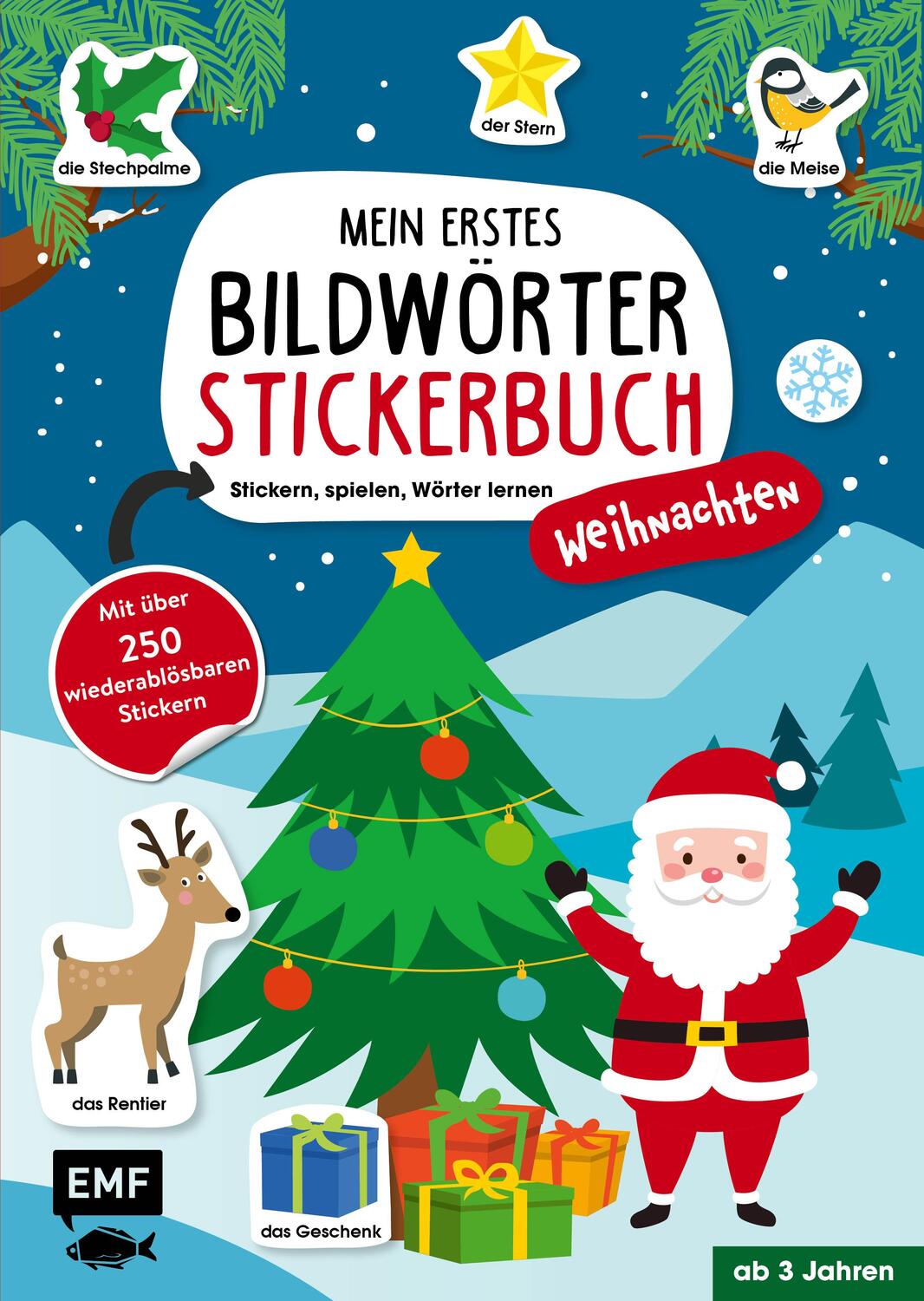 Cover: 9783745900026 | Mein erstes Bildwörter-Stickerbuch - Weihnachten | Broschüre | Deutsch
