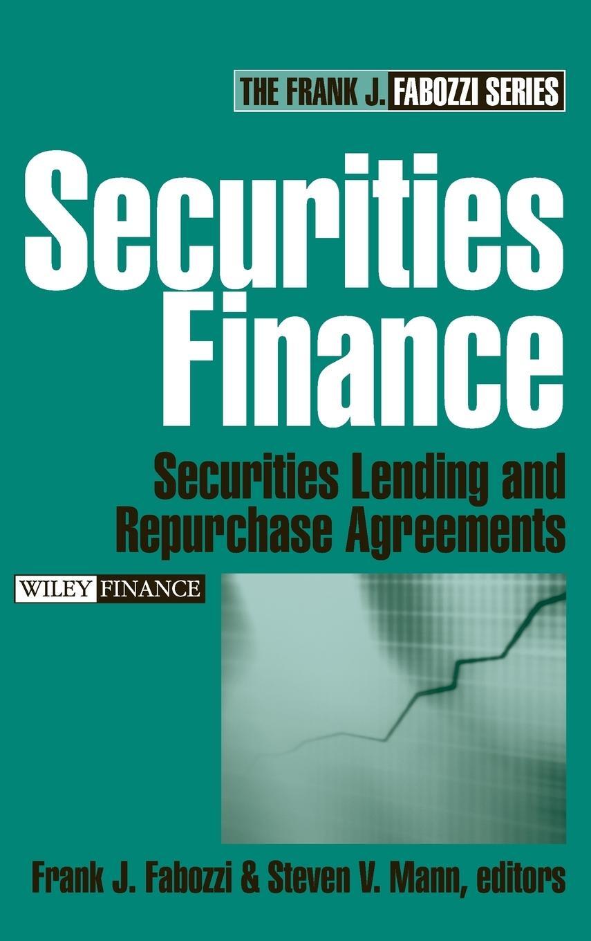 Cover: 9780471678915 | Securities Finance | Frank J. Fabozzi | Buch | 368 S. | Englisch