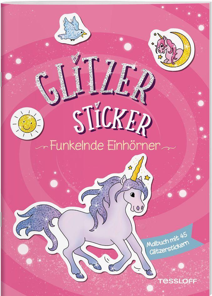 Cover: 9783788644598 | Glitzer-Sticker Malbuch. Funkelnde Einhörner | Broschüre | Deutsch