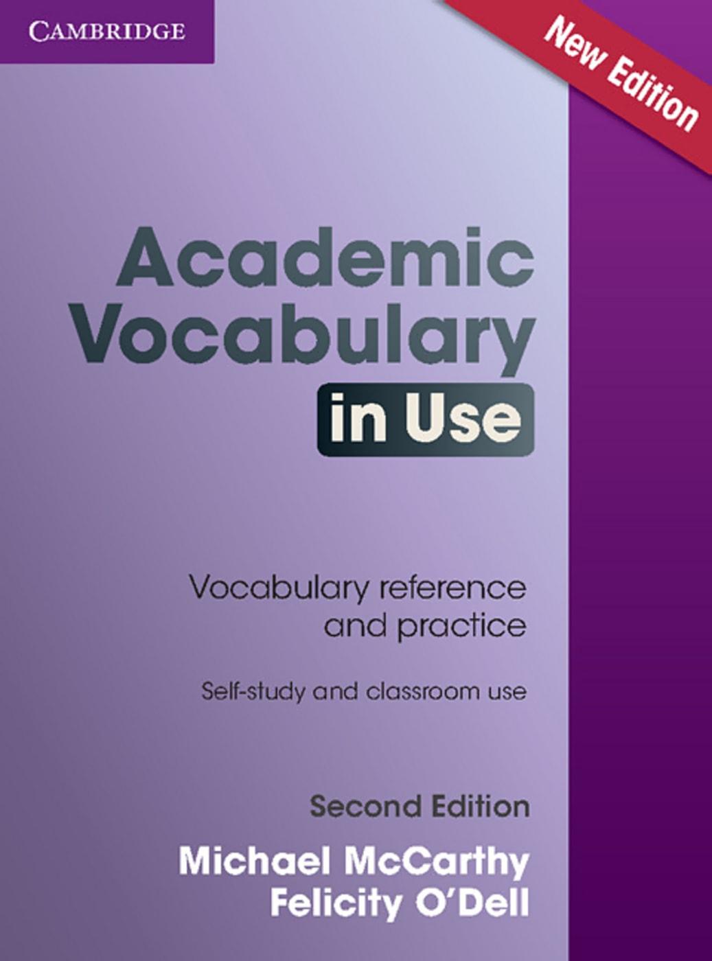 Cover: 9783125353350 | Academic Vocabulary in Use 2nd Edition. Book with answers | McCarthy