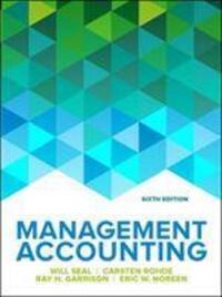 Cover: 9780077185534 | Management Accounting, 6e | Will Seal (u. a.) | Taschenbuch | Deutsch