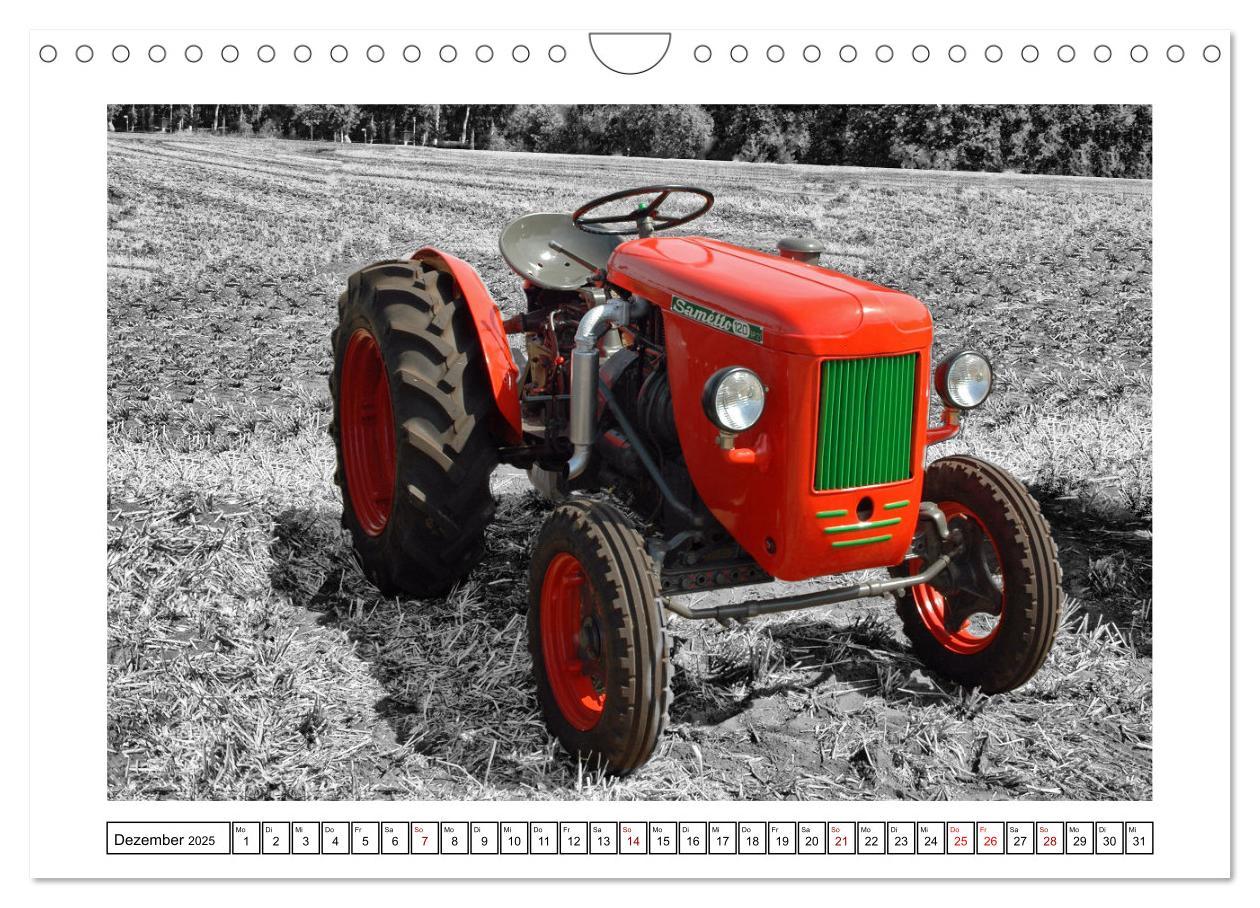 Bild: 9783383943294 | Traktoren - Oldtimer aus dem Ausland (Wandkalender 2025 DIN A4...