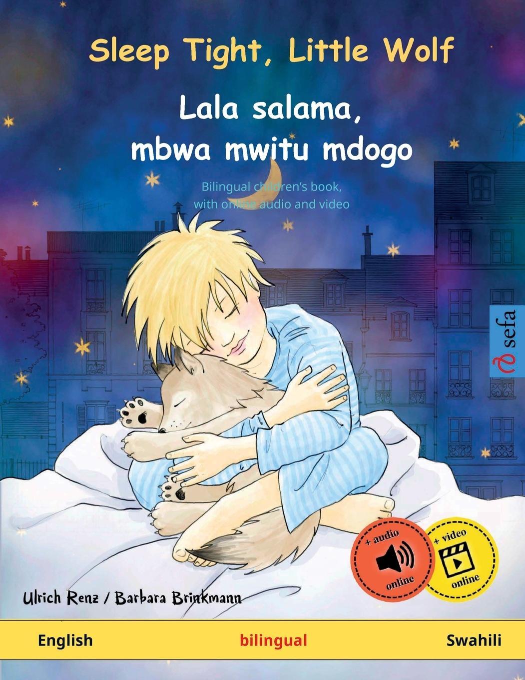 Cover: 9783739913520 | Sleep Tight, Little Wolf - Lala salama, mbwa mwitu mdogo (English -...