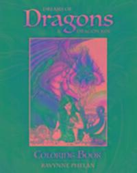 Cover: 9780987165176 | Phelan, R: Dreams of Dragons &amp; Dragon Kin Coloring Book | Phelan