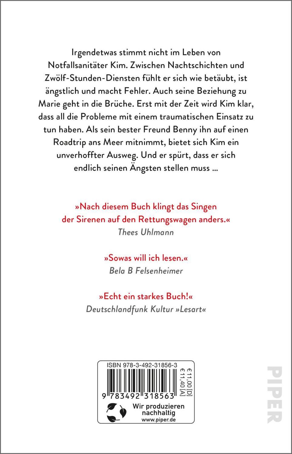 Rückseite: 9783492318563 | Schockraum | Tobias Schlegl | Taschenbuch | 288 S. | Deutsch | 2022