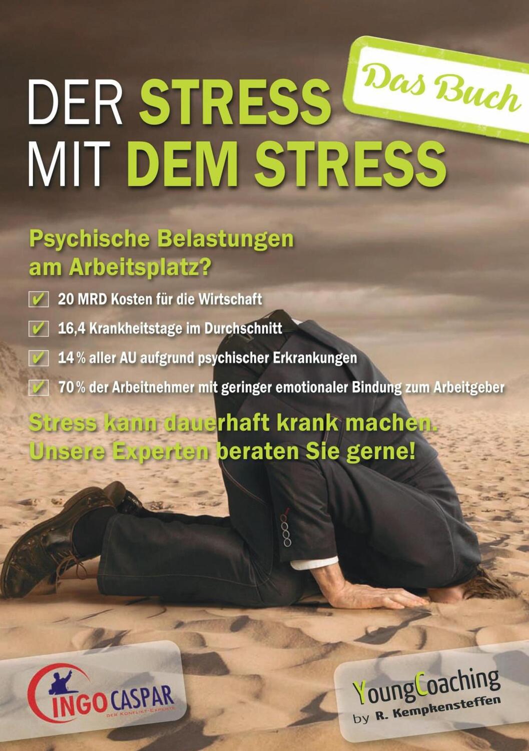 Cover: 9783744895941 | Der Stress mit dem Stress | Das Buch zum Seminar | Ingo Caspar (u. a.)