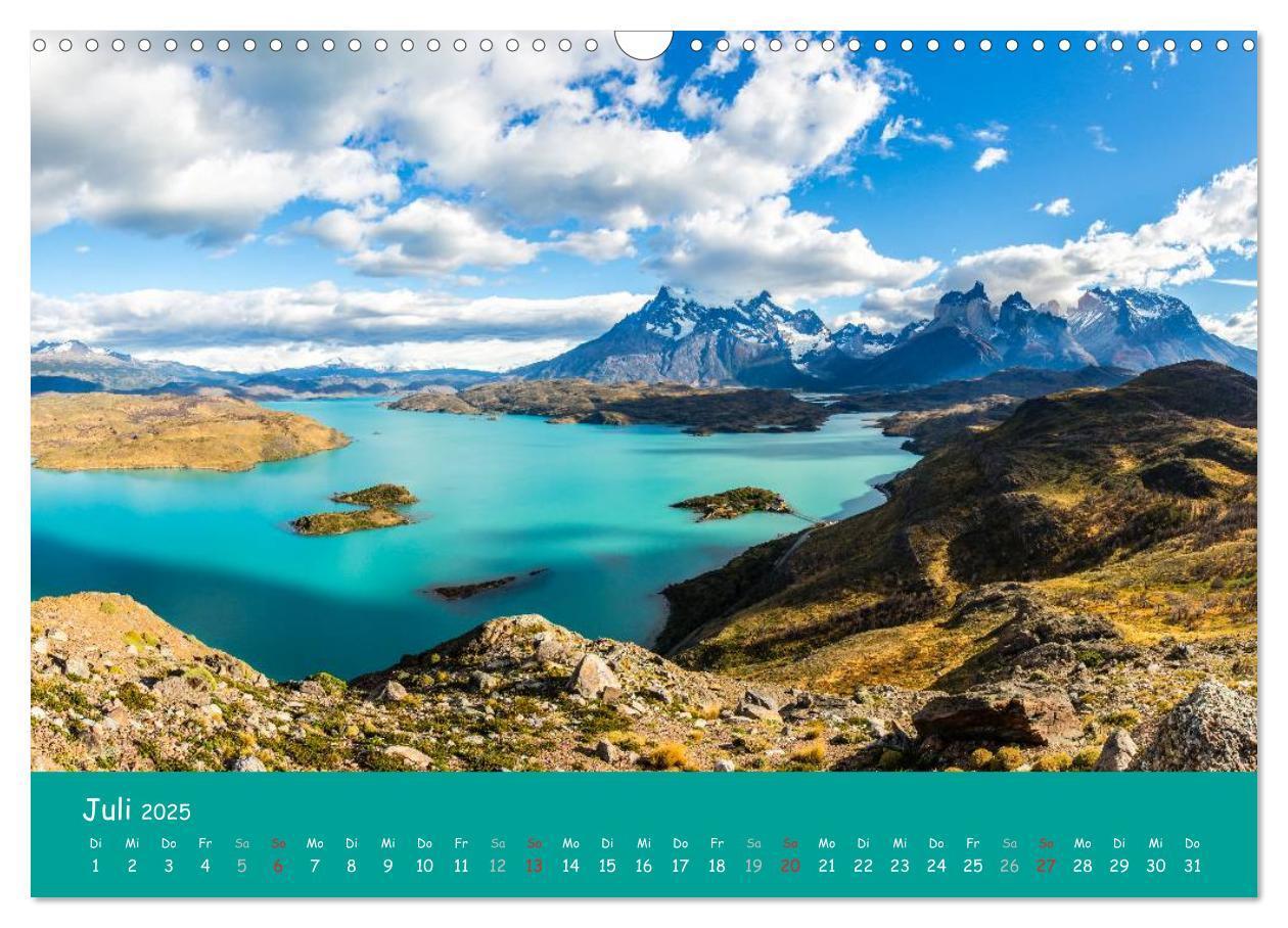 Bild: 9783435594788 | Patagonien 2025 - Traumziel in den Anden (Wandkalender 2025 DIN A3...