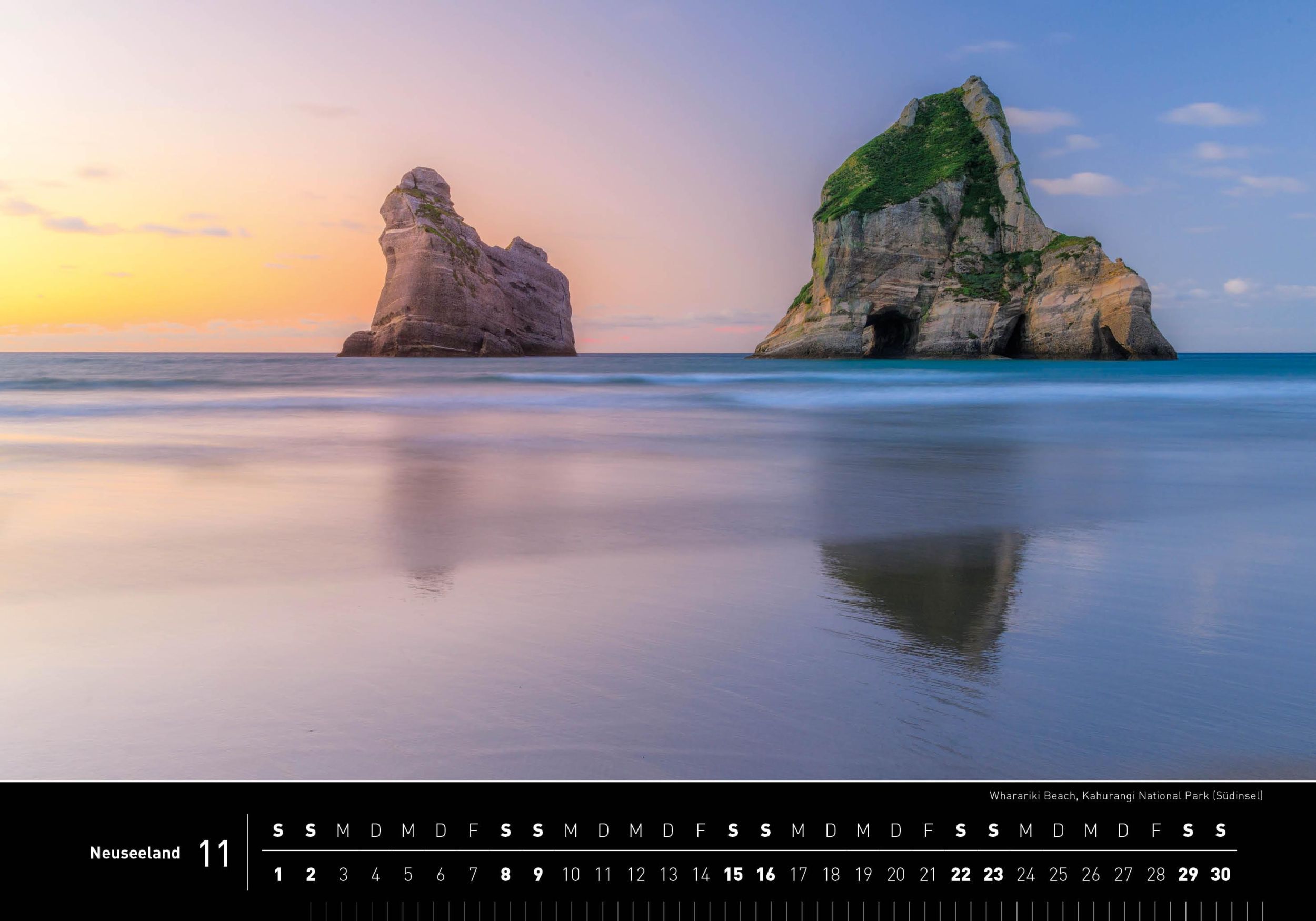 Bild: 9783968555133 | 360° Neuseeland Premiumkalender 2025 | Christian Heeb | Kalender