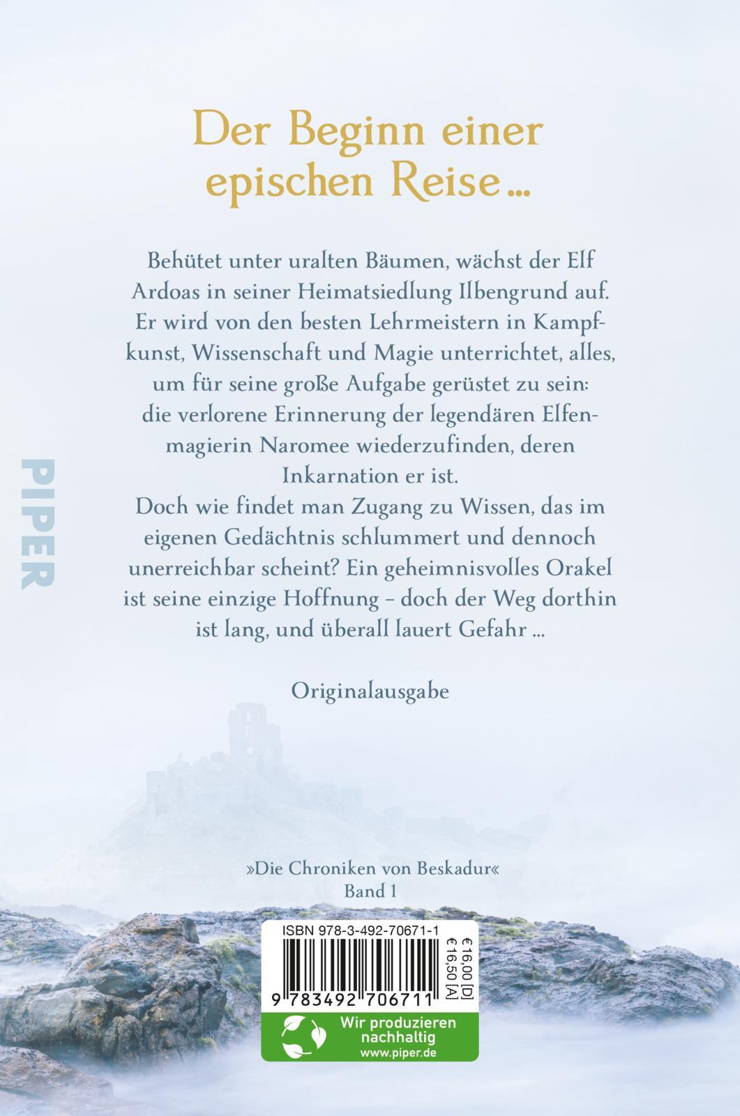 Rückseite: 9783492706711 | Das Erbe der Elfenmagierin | James A. Sullivan | Taschenbuch | 448 S.