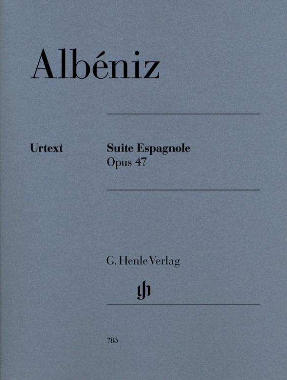 Cover: 9790201807836 | Albéniz, Isaac - Suite Espagnole op. 47 | Instrumentation: Piano solo