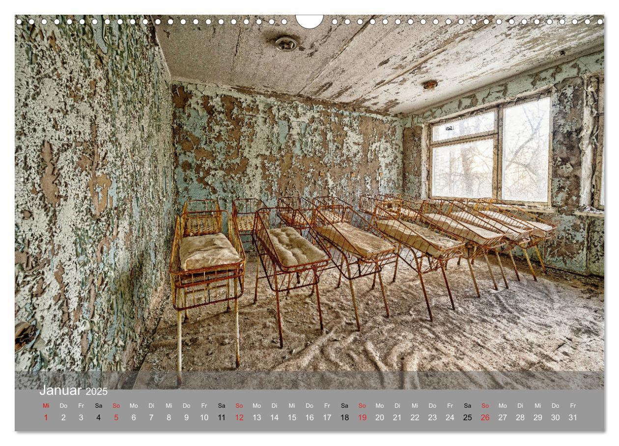 Bild: 9783435168538 | Tschernobyl - In der Sperrzone (Wandkalender 2025 DIN A3 quer),...