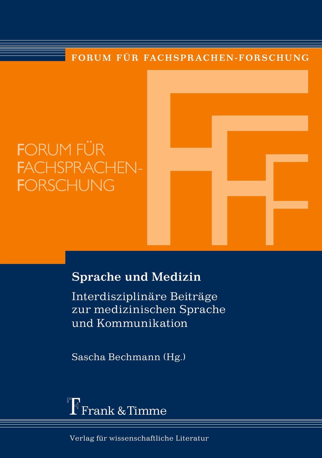 Cover: 9783732903726 | Sprache und Medizin | Sascha Bechmann | Taschenbuch | Paperback | 2017