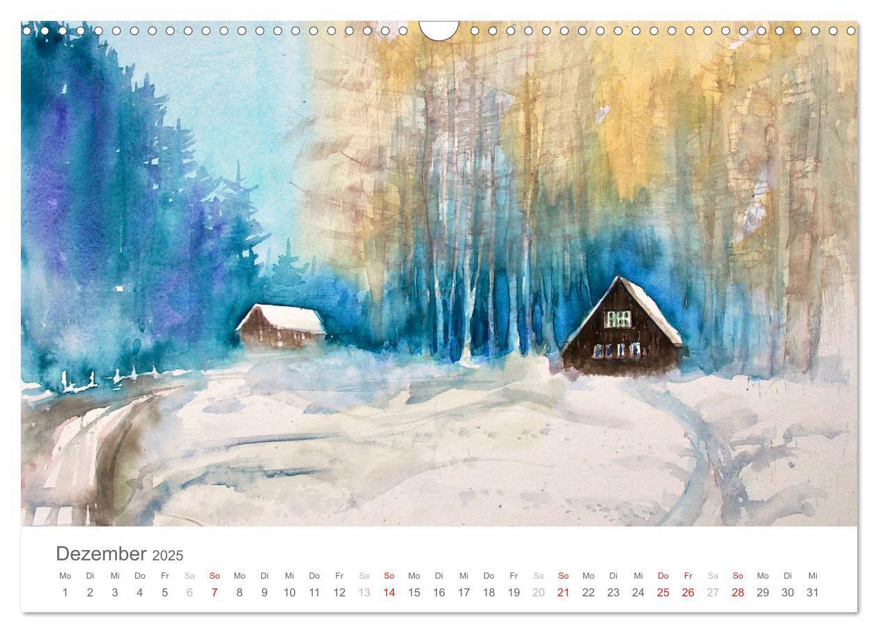 Bild: 9783435559374 | Faszination Aquarell - Eckard Funck (Wandkalender 2025 DIN A3...