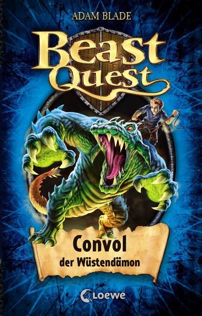 Cover: 9783785581339 | Beast Quest 37. Convol, der Wüstendämon | Adam Blade | Buch | Deutsch