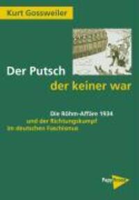 Cover: 9783894384227 | Der Putsch, der keiner war | Kurt Gossweiler | Taschenbuch | 496 S.