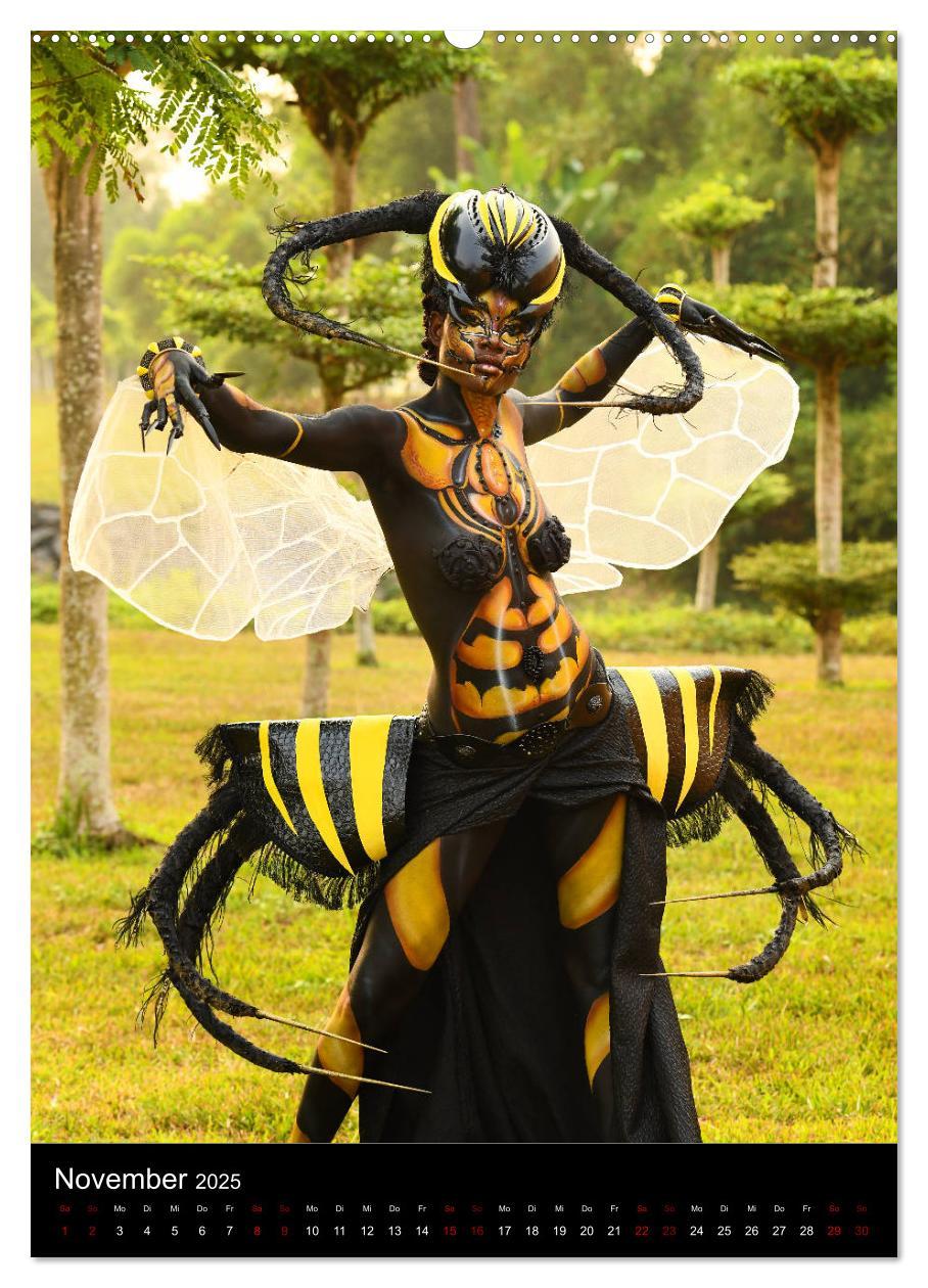 Bild: 9783435945009 | Equatorial Guinea Bodypainting Festival "Origins" (Wandkalender...