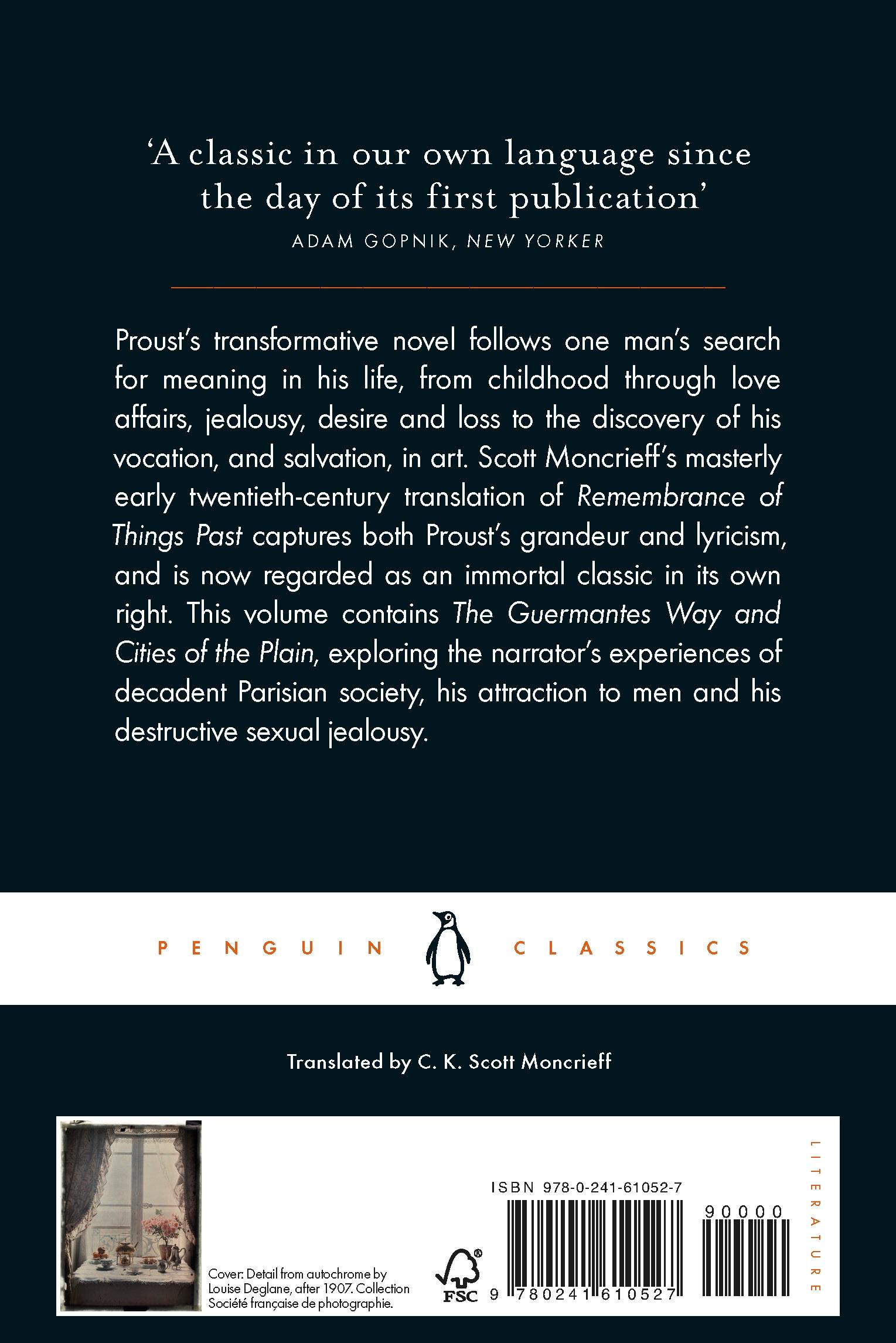 Rückseite: 9780241610527 | Remembrance of Things Past: Volume 2 | Marcel Proust | Taschenbuch