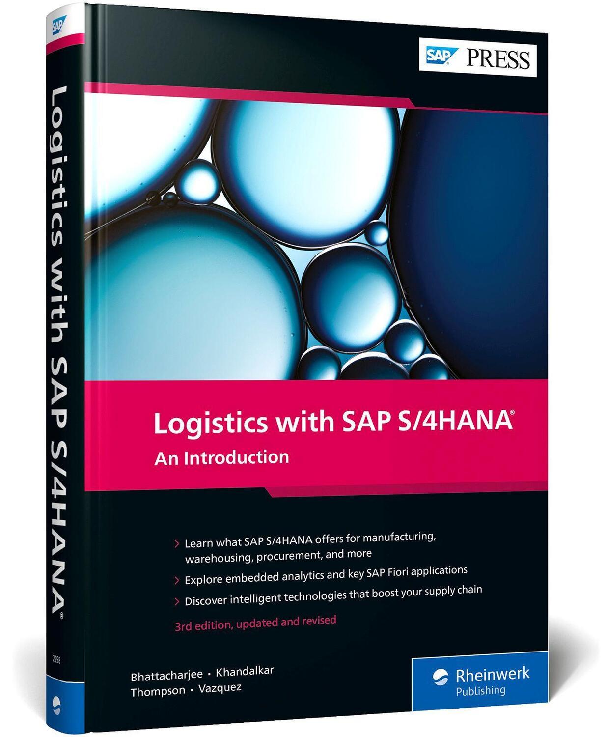 Cover: 9781493222582 | Logistics with SAP S/4HANA | An Introduction | Bhattacharjee (u. a.)