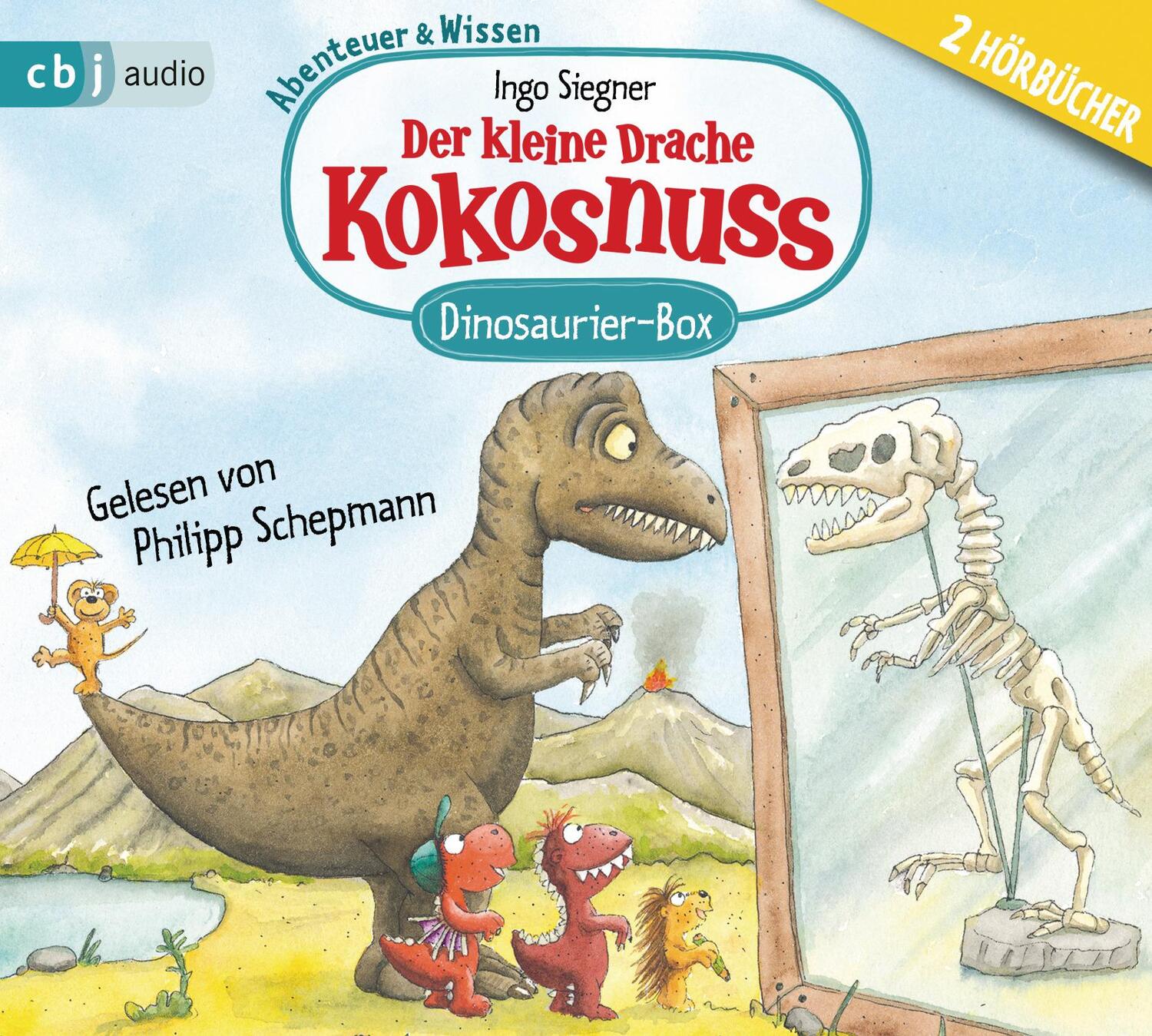 Cover: 9783837159646 | Der kleine Drache Kokosnuss - Abenteuer & Wissen - Dinosaurier | CD