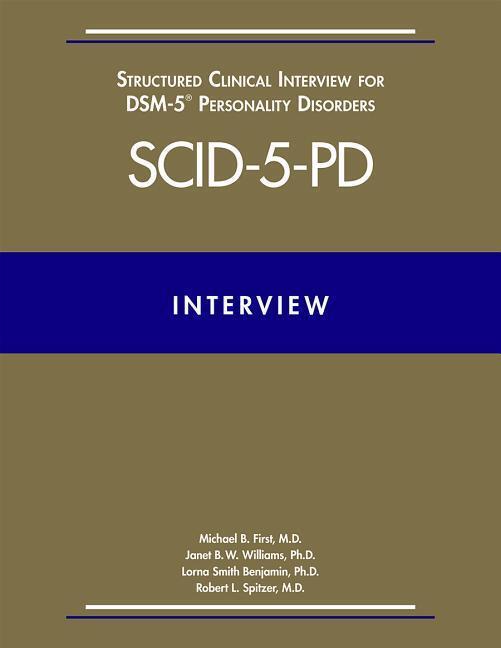 Cover: 9781585625246 | User's Guide for the Structured Clinical Interview for DSM-5 (R)...