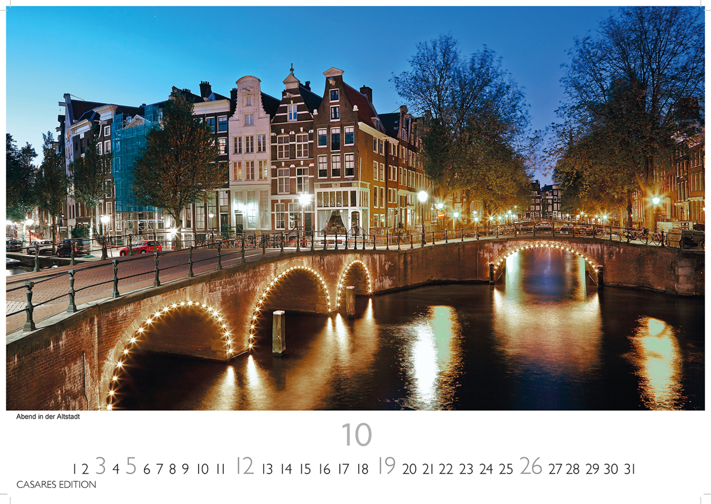 Bild: 9781835241547 | Amsterdam 2025 L 35x50cm | Kalender | 14 S. | Deutsch | 2025