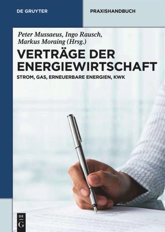 Cover: 9783110305050 | Verträge der Energiewirtschaft | Strom, Gas, Erneuerbare Energien, KWK