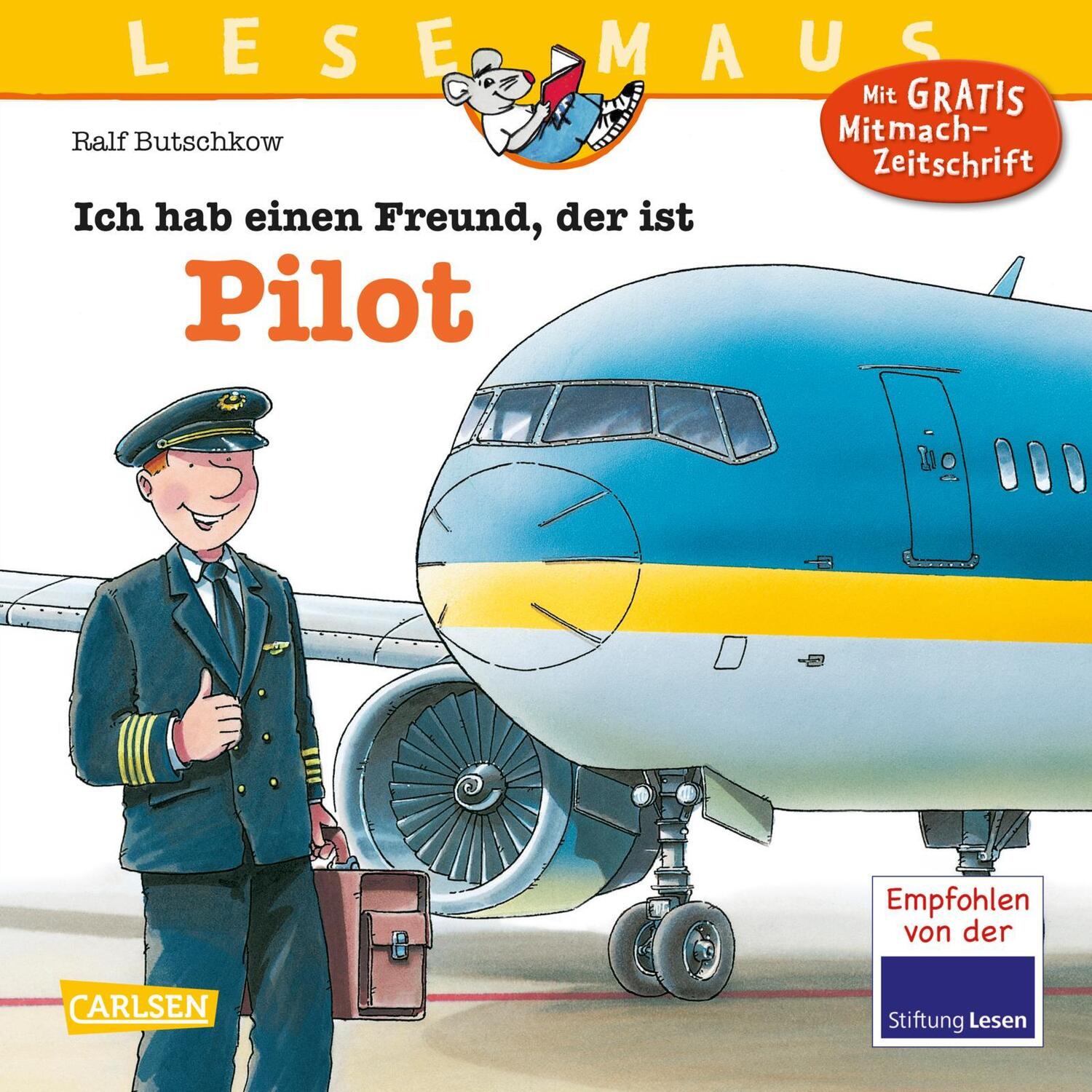 Cover: 9783551088734 | Ich hab einen Freund, der ist Pilot | Ralf Butschkow | Broschüre