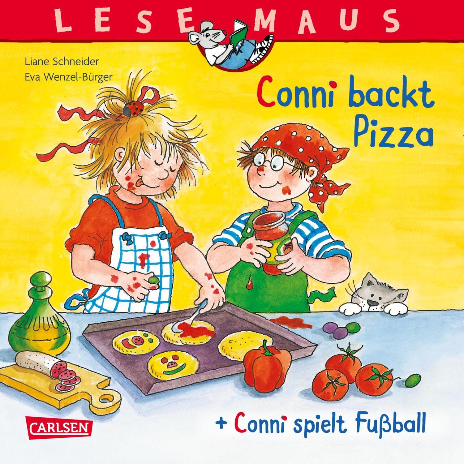 Cover: 9783551080844 | LESEMAUS 204: "Conni backt Pizza" + "Conni spielt Fußball" Conni...