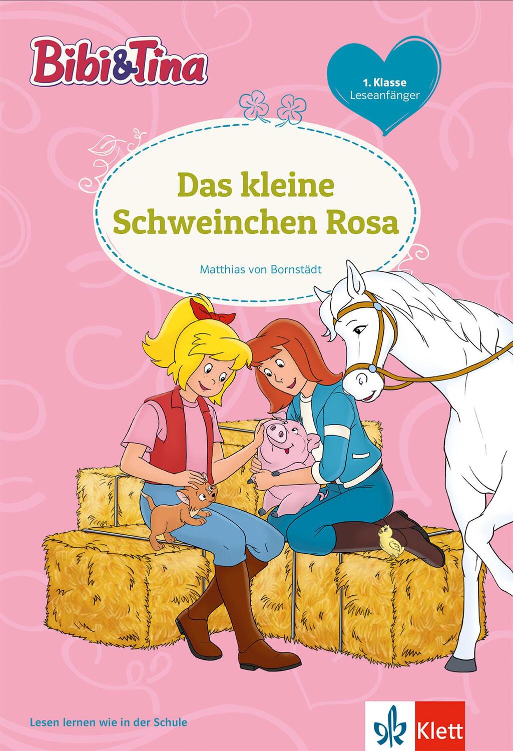 Cover: 9783129493335 | Bibi & Tina - Das kleine Schweinchen Rosa | Leseanfänger 1. Klasse