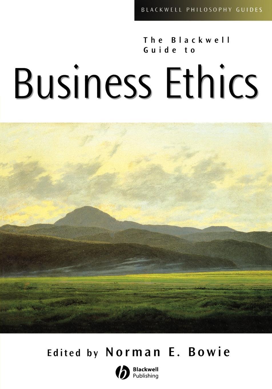 Cover: 9780631221234 | Blackwell Guide to Business Ethics | Bowie | Taschenbuch | Paperback