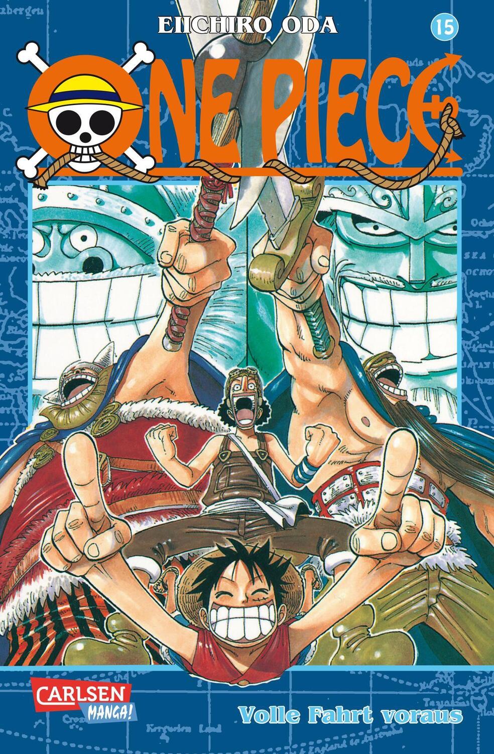 Cover: 9783551756251 | One Piece 15. Volle Fahrt voraus | Eiichiro Oda | Taschenbuch | 224 S.