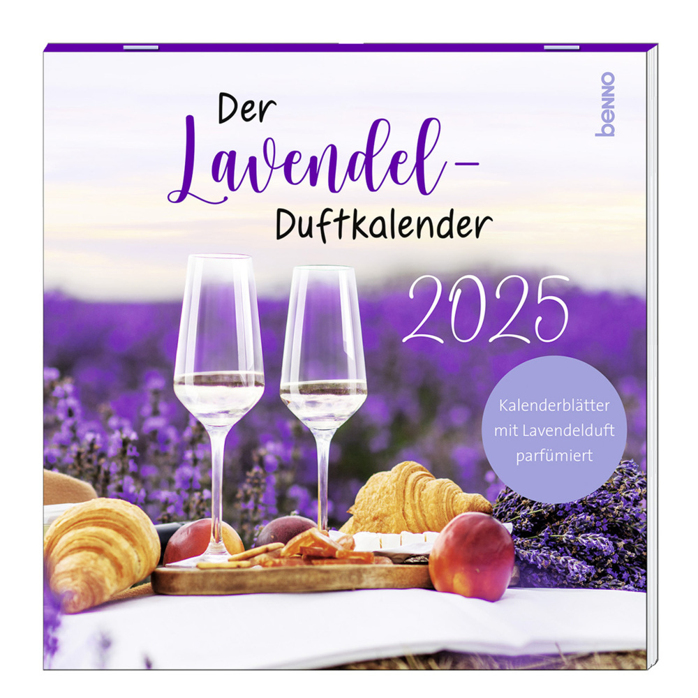 Cover: 9783746264929 | Der Lavendel-Duftkalender 2025 | Mit Lavendelduft parfümiert | 12 S.